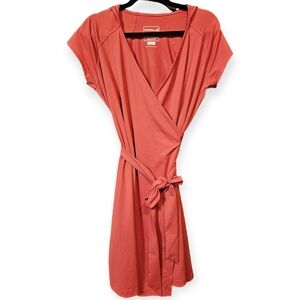 Merrell Lily Wrap Dress with Hood Opti Wick UPF +50